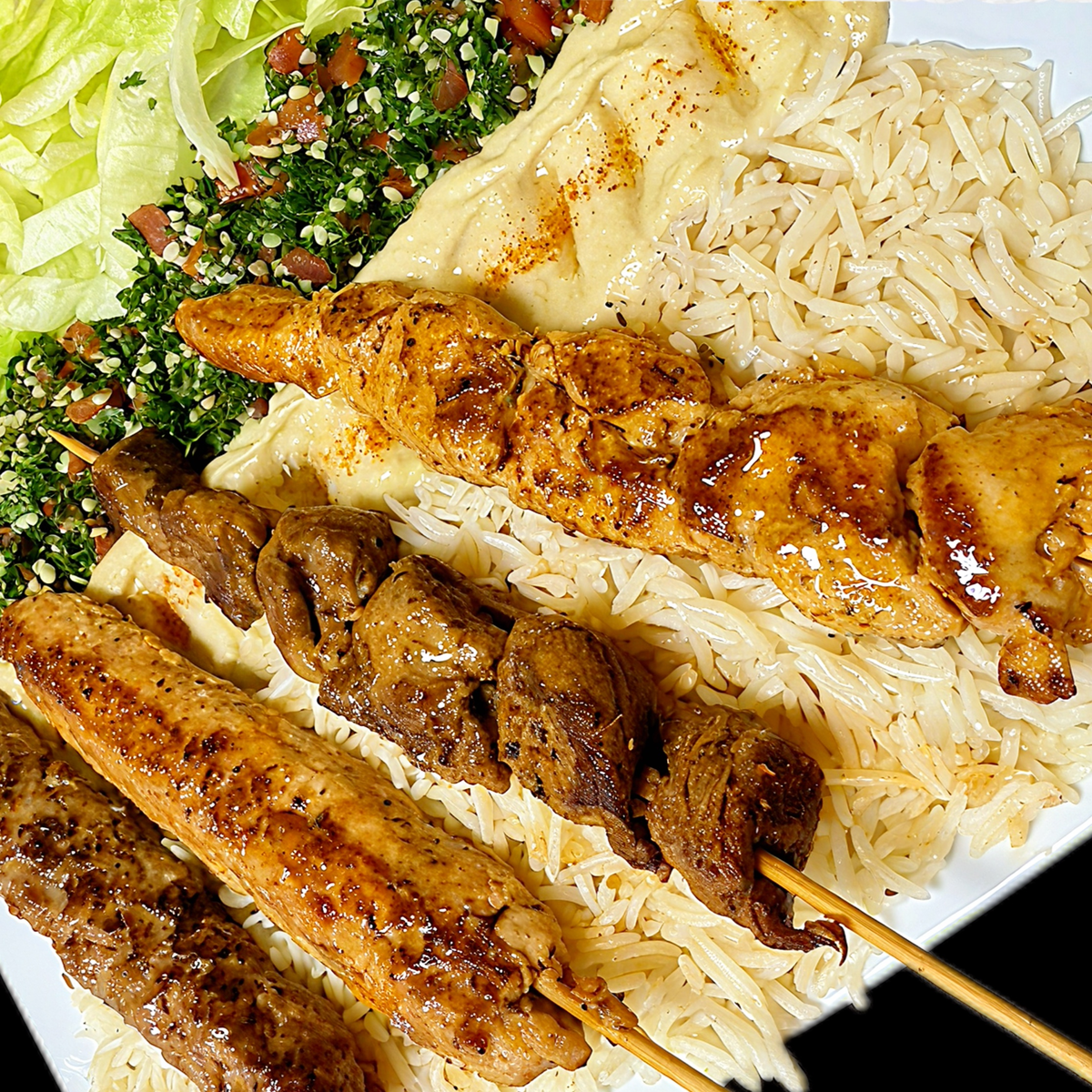 TIKKA KABAB MIX GRILLED PLATE